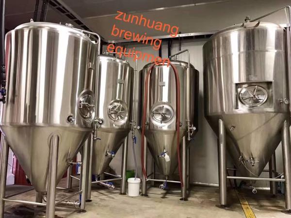 Multi Volume Craft Beer Fermentation Tank Stainless Steel Material For Beer