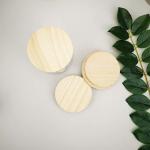 Canninng Leakproof Cover Bamboo Jar Lids With Hole Straw Bottle Caps Kitchen