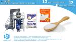 Granulated white sugar 400g 500g automatic weighing and PE pouch packaging