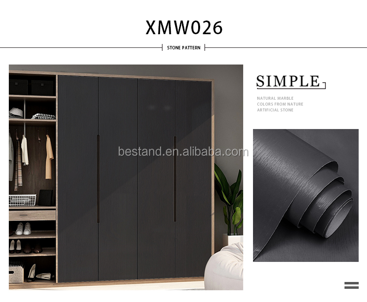 Hotel Wood Look Wallpaper 1.22m*50m Wood Grain Peel And Stick Wallpaper