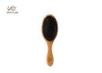 Healthy Bristle Black 23.8CM Wooden Handle Hair Brush