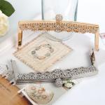Eco Friendly Stone Ball Closure DIY Handbag Frame 18cmx6.5cm