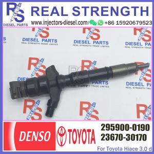 Wholesale Common Rail Fuel Injector 295900-0190 295900-0240 23670-30170 23670-39445 for Toyota 1KD-FTV from china suppliers