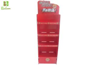 Wholesale 4 Tiers Cardboard Counter Display , Promotional Cardboard Display Shelves from china suppliers