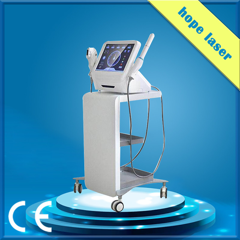 Korea Facial Lifting 2 In 1 HIFU Machine For Anti Aging / Vaginal Tightening