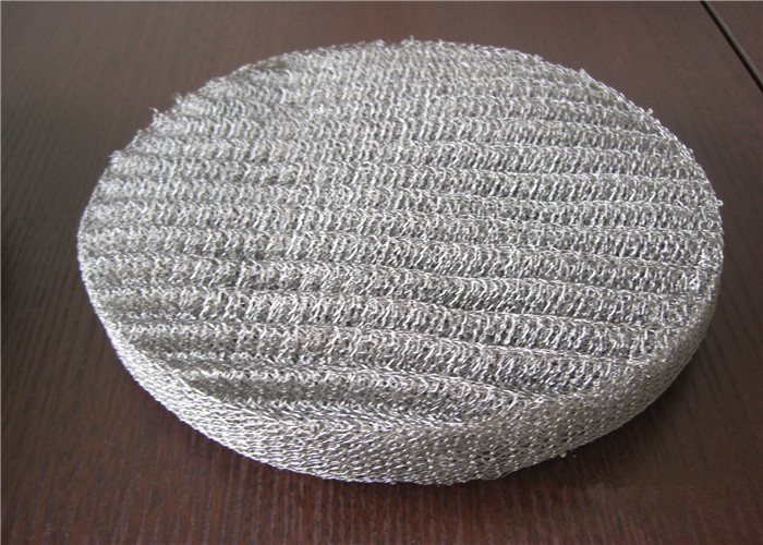 Column Internal Mesh Filter Element , 40mm 80mm Mist Eliminators Mesh Pads