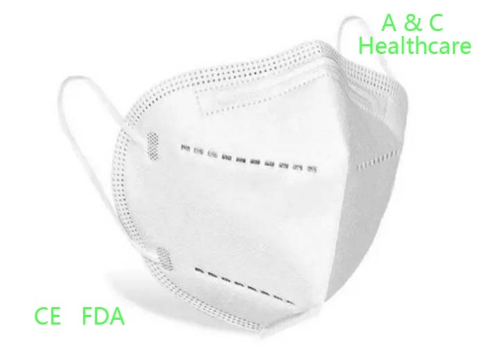 5 Layers Ffp2 Valved Mask Disposable Non Woven Face Mask Anti Virus 95% Filtration