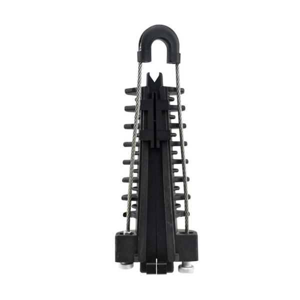 Overhead Line Accessories PA1500 FTTH Cable Anchoring Clamps High Tension