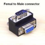 Adapter connector male-female and female to male connector for DB9 adapter