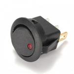 Car Round Dot Red 12v Led Light Waterproof On Off Toggle Switch