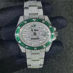 Luxury Moissanite Watch Rolex Datejust Bling Jewelry Moissanite Iced Out Watch