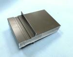 Aluminium Shopfront Profiles 120mm Window Horizontal Mullion 2.0MM Thickness