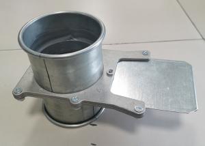 Wholesale Woodworking Vacuum Blast Gate 100mm Metal Shut On / Off Aluminum from china suppliers