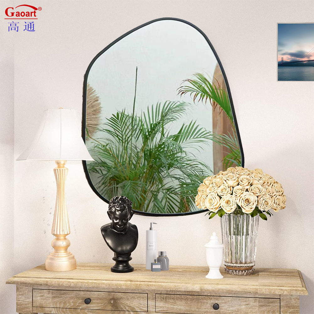 Contemporary Design Style Full Length Antique Wooden Frame Wall Mirror for Everyday