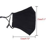 Adult Cotton Face Mask N 95 Respirator Mask With Activated Carbon Filter