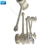 Cryogenic Split Body Ball Valve Stainless Steel Flanged Connection