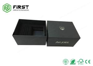 Wholesale Matte Black High End Gift Boxes Customized Logo Cardboard Gift Box Packaging from china suppliers