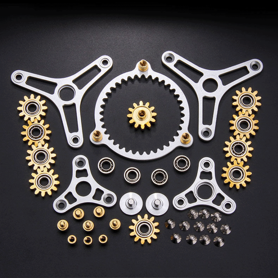 Star Wheel Finger Gyroscope Pure Copper Gear Ferris Wheel Toy Pressure Relief Function