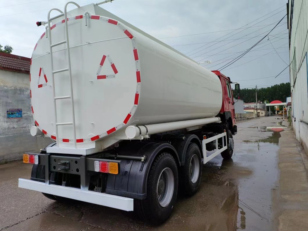 Heavy Duty 6X4 10 Wheel Tires Oil Tanker Fuel Tank Truck Sinotruk HOWO 6*4 10wheels 20000liters Capacity Oil Fuel Tanker Truck Hot Sell Carbon Steel Transp