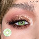 Realistic Natural Colored Kiwi Green Contact Lens Non Prescription 14.2