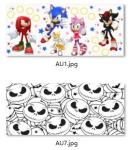 UV DTF Wraps 16oz 20oz 24oz Transfers Cartoon Christmas UV DTF