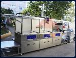 28kHz Automatic Ultrasonic Cleaning Equipment Lifting Moving System For Cleaning