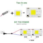 No Need Driver COB LED Grow Chip Size 50mm For Flower Seedling Plant Light
