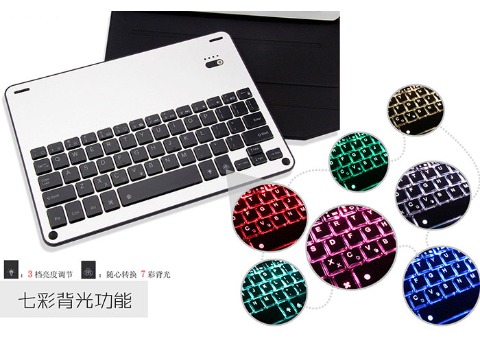 10.5 Inch MultiFunction Tablet Case With Keyboard Customized Colour