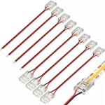 Hotel COB Mini Led Light Strip Wire Connectors 2 3 Pin Connection Solderless CCT