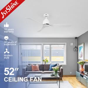 Wholesale White ABS Blades No Light DC Motor Ceiling Fan With Remote Control from china suppliers