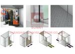 10000kg Painted Residential Freight Lift Elevator With Single Door Knife