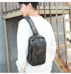 Wholesale Wholesale Waterproof Anti Theft Usb Men Chest Bags Cross Body Bags For Men Luxury Smell Proof Crossbody Bag from china suppliers