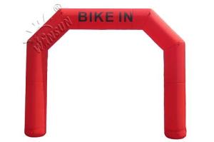 China Start / Finish Line Blow Up Arch , 0.9mm PVC Material Inflatable Gantry on sale