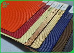 Wholesale Single Faced Wave Flute Colour Corrugated Paper Cardboard Sheet For Gift Carton from china suppliers