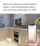 Glomarket WiFi Water Leakage Detector Smart Tuya Water Pipe Leak Detector