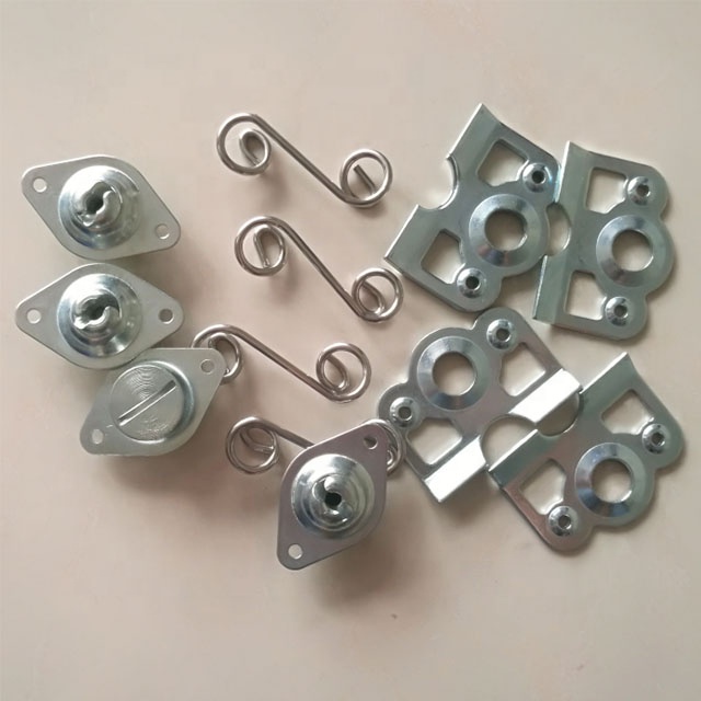Custom-Made DZUS Fastener 7/16 Self-Ejecting Steel Slotted Head .500 Grip With Spring Back Plates for Replacement/Repair