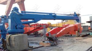 Wholesale Hydraulic Telescopic Marine Deck Ship Crane for sale Marine Ship Deck Crane from china suppliers