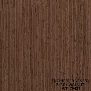 Wholesale Engineered Walnut Wood Veneer Quarter Cut Vertical Grain 942s/943s For Interior Doors from china suppliers