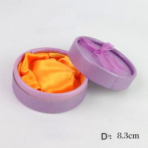 Wholesale Eco Friendly Luxury Jewelry Box Packaging / Earring Round Cylinder Gift Box from china suppliers