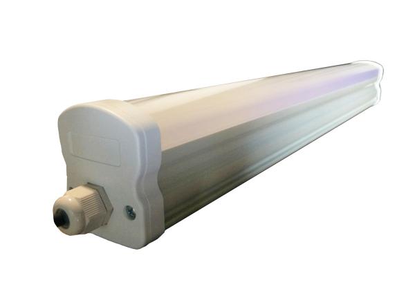 Industrial Extrusion LED Batten Strip Lights , Parking Lots Led Batten Fitting