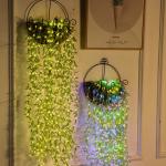 Leaf String Light Outdoor Garden Decoration Garland Lamp For Wedding Party Room