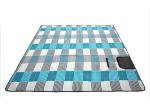 130*150cm Fleece Luxury Waterproof Picnic Blanket Outdoor With Backing