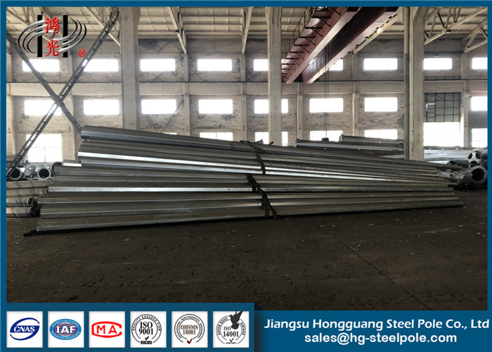 Customized Tubular Steel Pole Ideal Choice For Construction Project