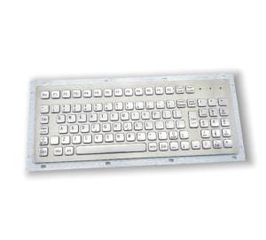 Wholesale SUS304 Stainless Steel Panel Mount Keyboard Industrial Keyboard With Touch Pad from china suppliers
