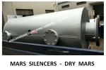Q235-A carbon steel material marine muffler, marine spark extinguisher, marine