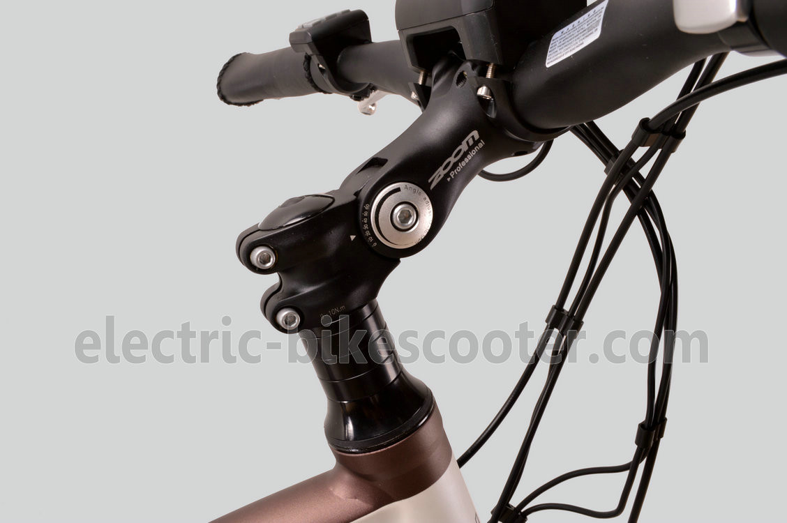7 Speed Mid Motor Electric Bike , Mid Drive Motor Electric Bike 700C MTB Tire