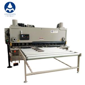 Wholesale Automatic Steel Hydraulic Guillotine Shearing Machine 10*3200MM 1100 W 10 Times/Min from china suppliers