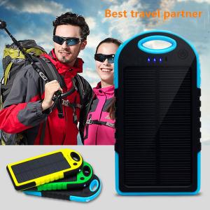 Wholesale 10000mAh waterproof solar charger for samsung S5 from china suppliers