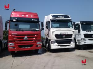 Wholesale CCC Sinotruk Euro 2 Truck 50t Truk Tractor Head 10 Wheels from china suppliers