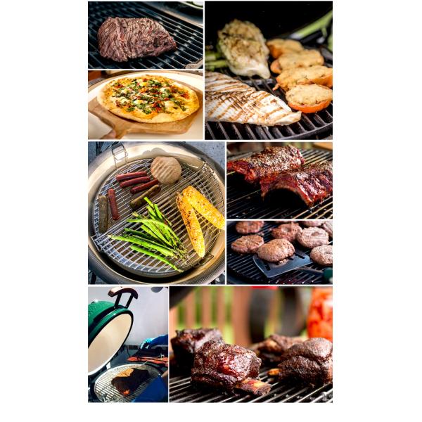 KIMSTONE Red Small Egg Shaped Indoor Charcoal Ceramic Table Bbq Griller ,stainless Steel Table Kamado